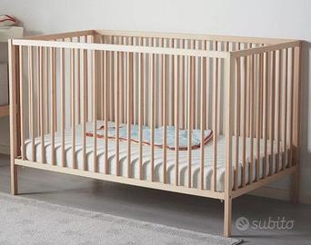 LETTINO CULLA IKEA con materasso incluso