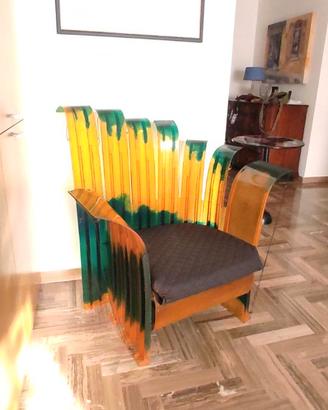 Sedia King vintage di Gaetano Pesce