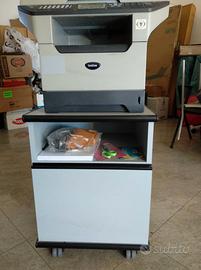 Mobile porta stampate fotocopiatore con rotelle