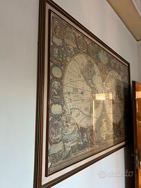 Quadro puzzle mappa del mondo