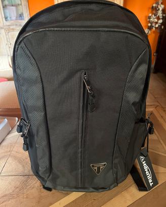Zaino Triumph nero nuovo originale