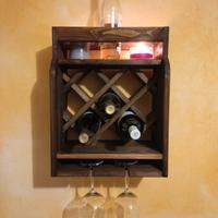 cantinetta artigianale in legno