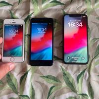 IPhone 4 16 G iPhone 7 128 G IPhone X 64G