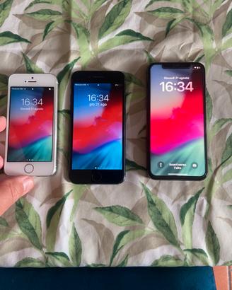 IPhone 4 16 G iPhone 7 128 G IPhone X 64G