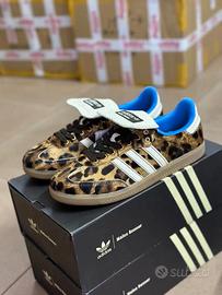Adidas Samba pony Leopard x Wales Bonner