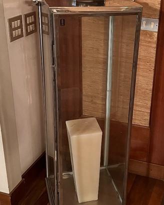 Parallelepipedo di design porta candela