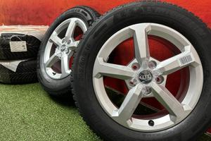 Cerchi Audi Q2 Gomme Inver 2022 Michelin 205 60 16