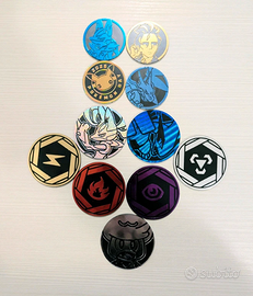 Lotto 11 monete Pokemon