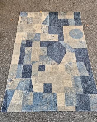 Tappeto blu  cm 133x190