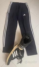 Adidas, tuta e scarpe