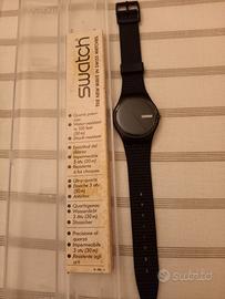 Swatch GB711 White Window Watch 1989