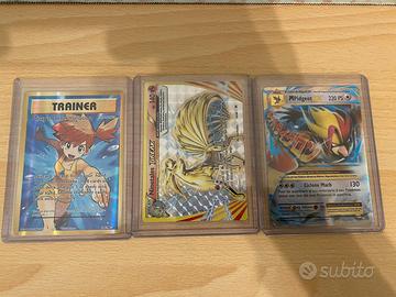 Lotto carte pokemon evoluzioni xy inglese