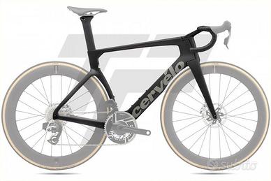Cervélo S5 Tg 51 (S) Telaio con Manubrio