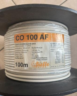 Cavo coassiale bieffe  CO 100 AF