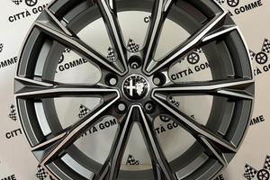 4 CERCHI IN LEGA ALFA ROMEO STELVIO DA 20" NUOVI