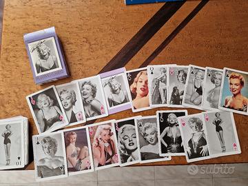 Carte da gioco (52) Collezione Marilyn Monroe