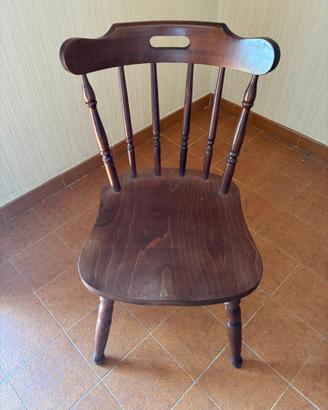 Sedie in legno