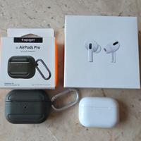 Apple Airpods Pro Gen 1 + custodia spigen rugged