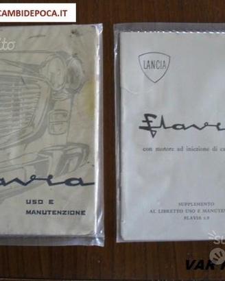 Libretto Uso e Manutenzione - Lancia Flavia