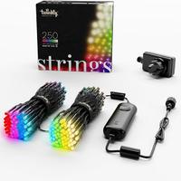 Twinkly Strings 250 LED RGB+Bianco, Striscia di Lu