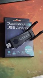 Dual Band USB Adapter AC1200 Mbps 2.4G USB 3.0