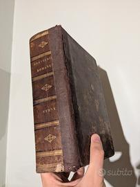 Libro antico 1738 - Breviarium Romanum 