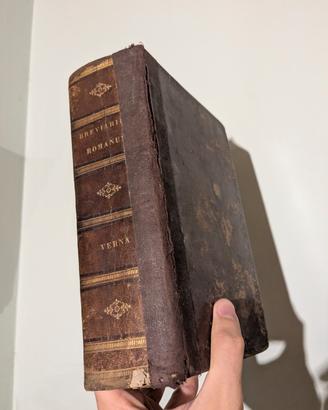 Libro antico 1738 - Breviarium Romanum 