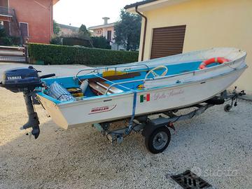 Boston Whaler 13, mot. Yamaha 4CV, carrello MaGaRi