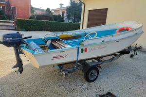 Boston Whaler 13, mot. Yamaha 4CV, carrello MaGaRi