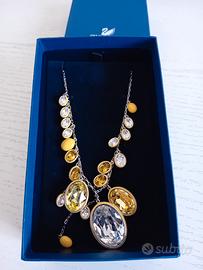 collana swarosky nuova con cartellino