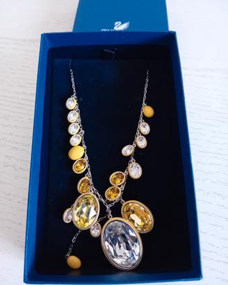 collana swarosky nuova con cartellino