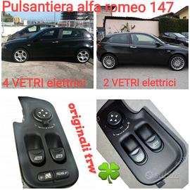 pulsantiera alfa romeo 147 & GT 2 & 4 vetri elettr