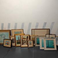 Quadri vintage anni 70 di autori locali
