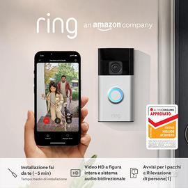 Ring videocitofono a batteria (Battery Video Doorb