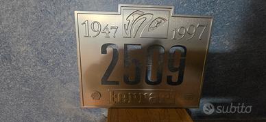 targa commemorativa 50 ferrari