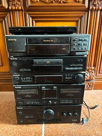 Impianto Hi-Fi Vintage Technics + Sony + Hitachi