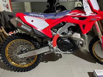 scarico akrapović titanio evolution CRF 450 R
