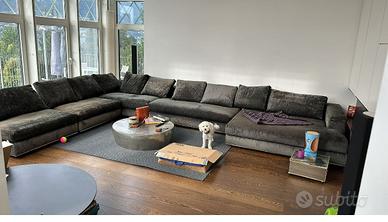 Maxi Divano Minotti scomponibile in 5 pezzi