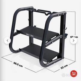 Rastrelliera per Manubri, Bilancieri e Kettlebell