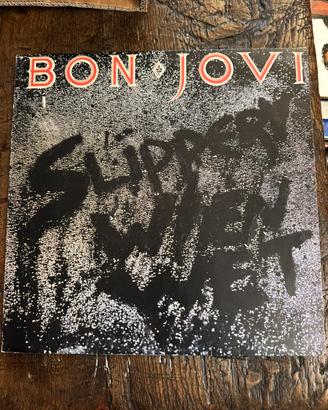 LP Bon Jovi - Slippery When Wet / 1986 TESTATO