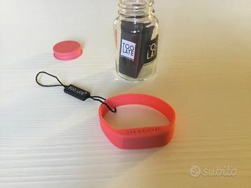 Orologio Led Original TOO LATE fucsia misura L