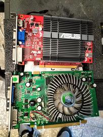 4 schede video PCIE funzionanti