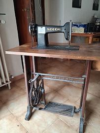 macchina da cucire Necchi anni '20 con mobile orig