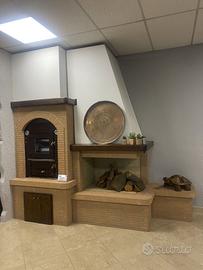 CAMINO A LEGNA CON FORNO