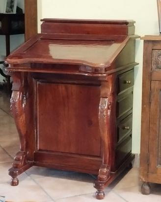 Scrittoio Davemport con cassetti laterali