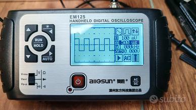 Oscilloscopio con multimetro Allosun EM 125