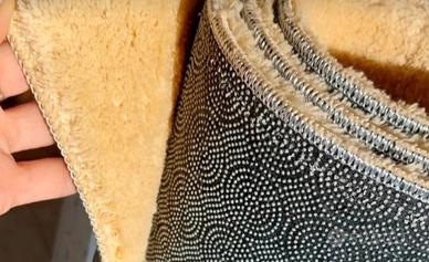 Tappeto giallo oro 170 x 120 