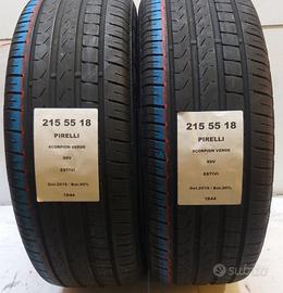 2 GOMME 215 55 18 PIRELLI A1844