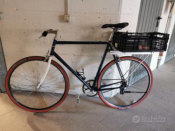 Bicicletta da corsa columbus acciaio 58