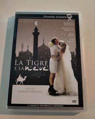 N. 1 DVD LA TIGRE E LA NEVE regia Roberto Benigni 